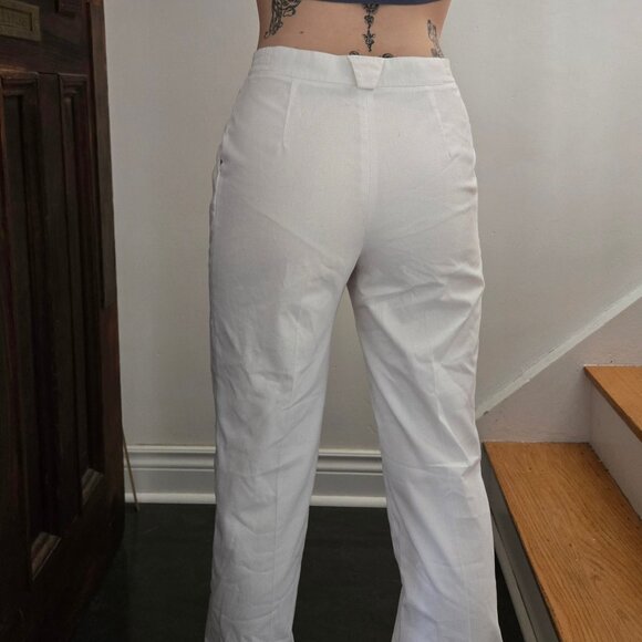 Vintage white high rise trousers - Picture 10 of 10